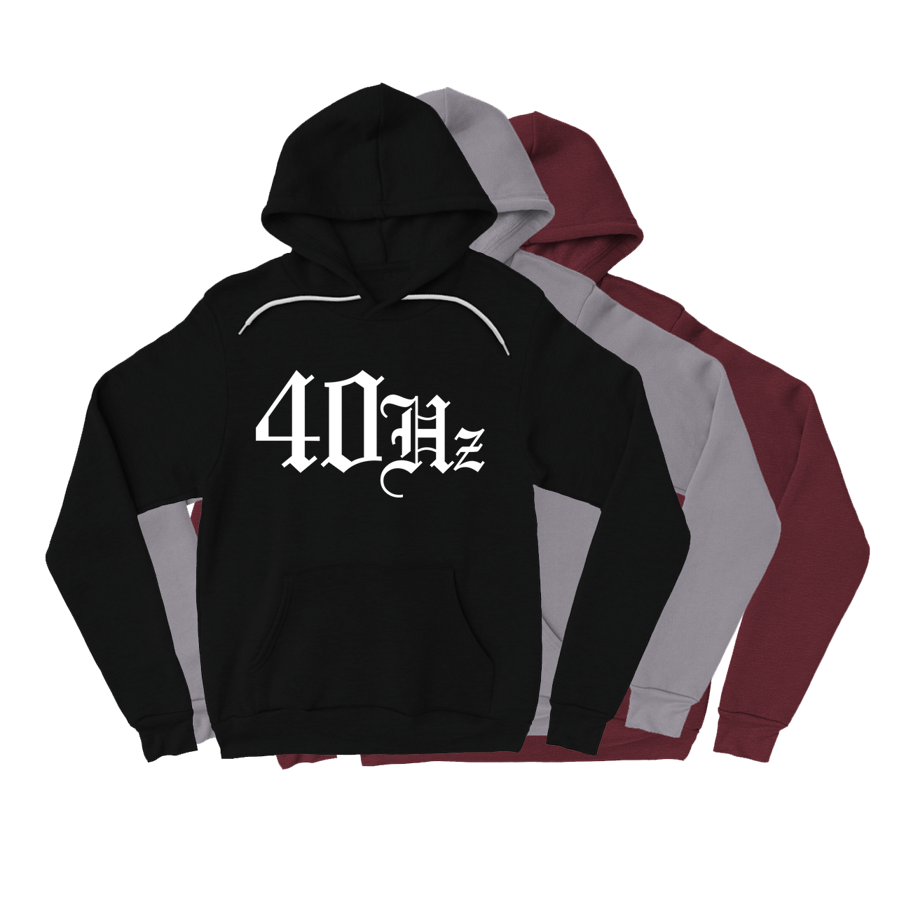 40hz Pull Over Hoodies