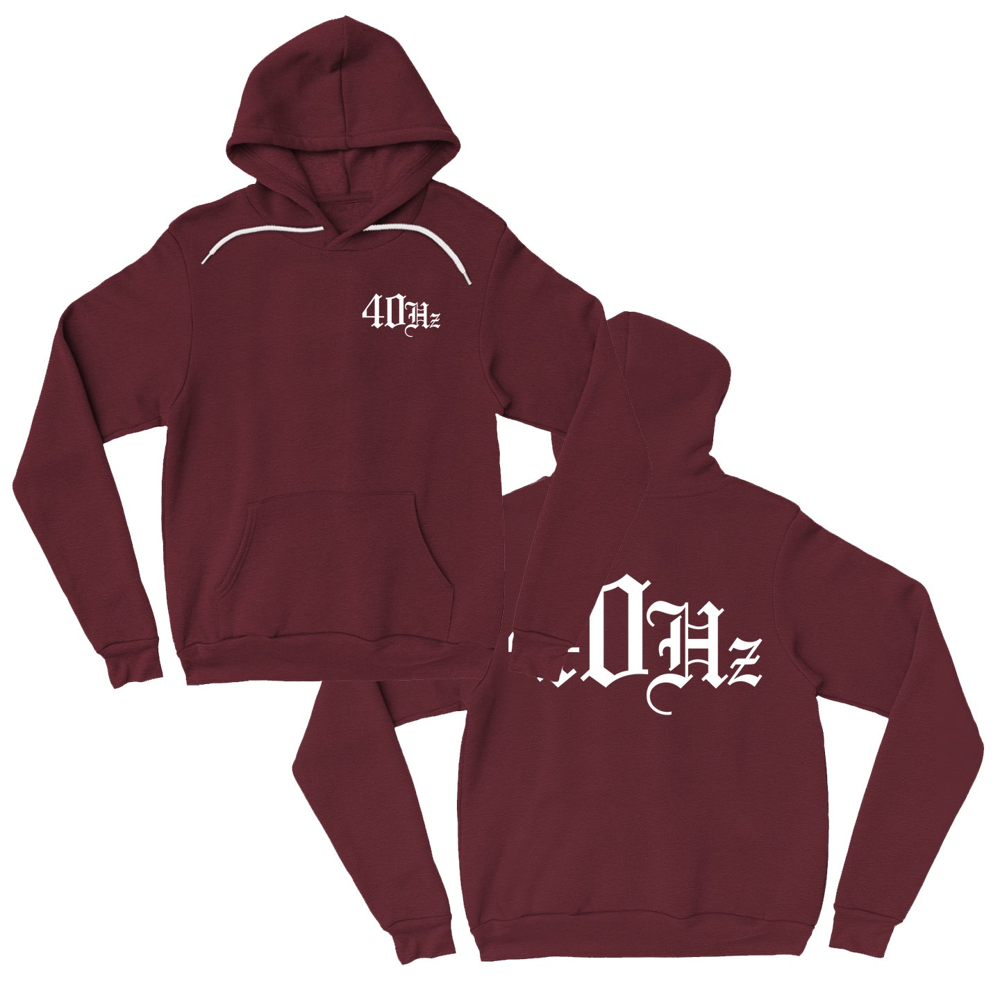 40HZ Pull Over 2-Sided Hoodies